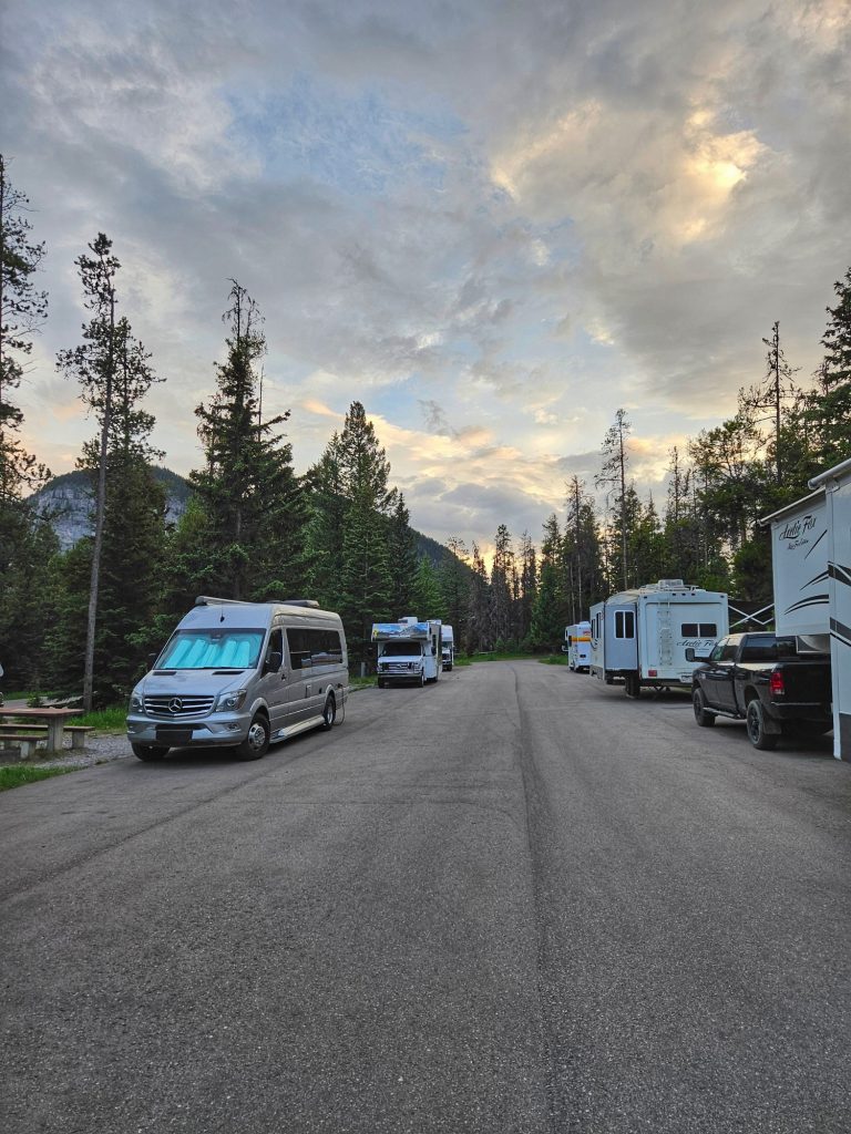 banff tunnel mountain village campground