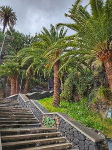 Steps to the upper town