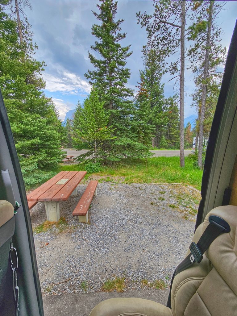 banff tunnel mountain campsite c38