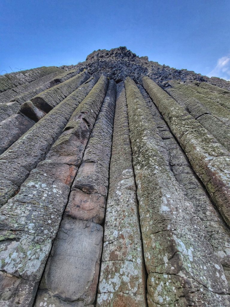 Giants Causeway basalt columns