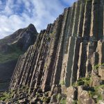 Giants Causeway basalt columns