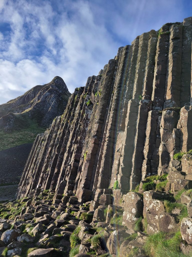 Giants Causeway basalt columns