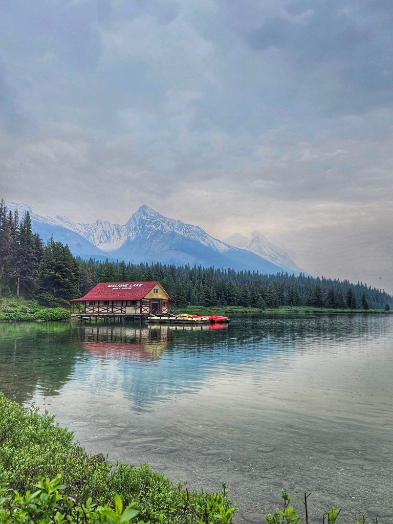 Maligne Lake Boathouse