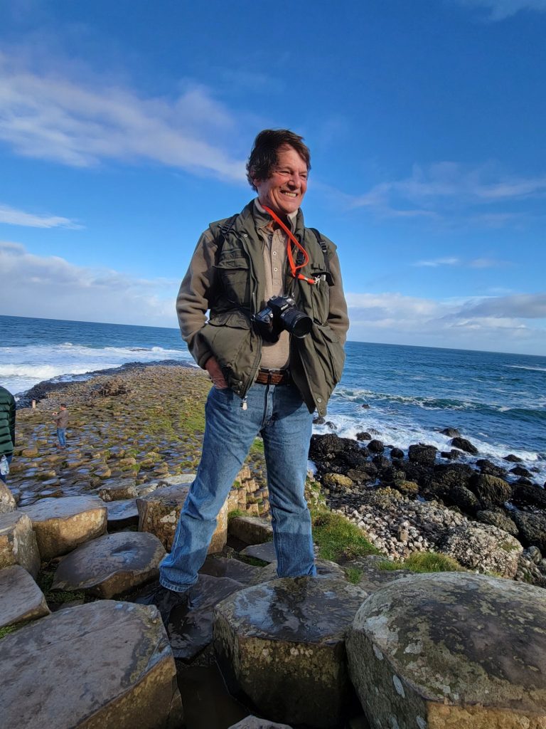 Mike at Giants Causeway