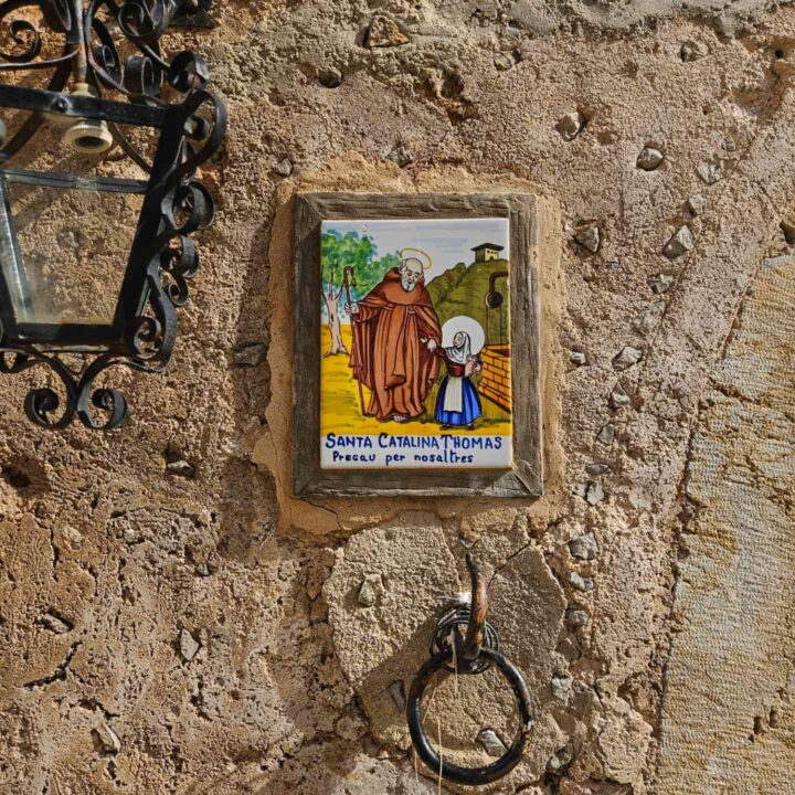 Valldemossa Santa Catalina plaque
