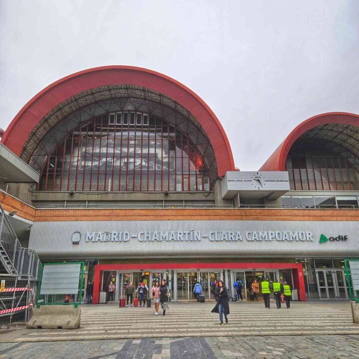 Madrid Chamartin Train Station