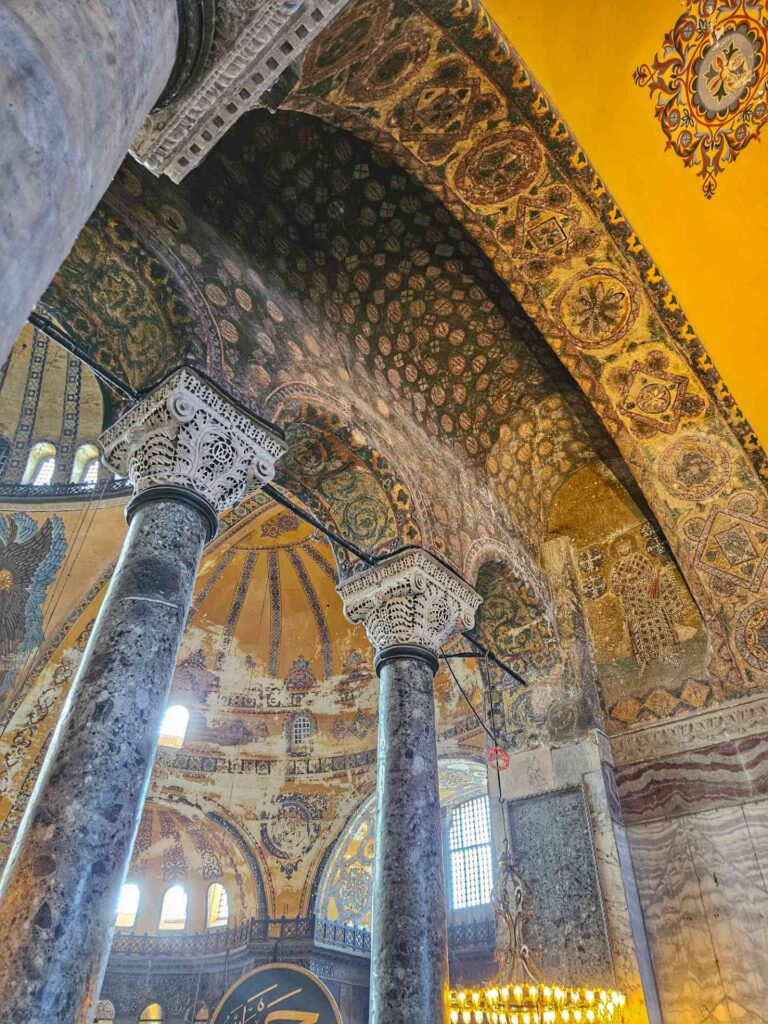 Hagia Sophia basket capitals