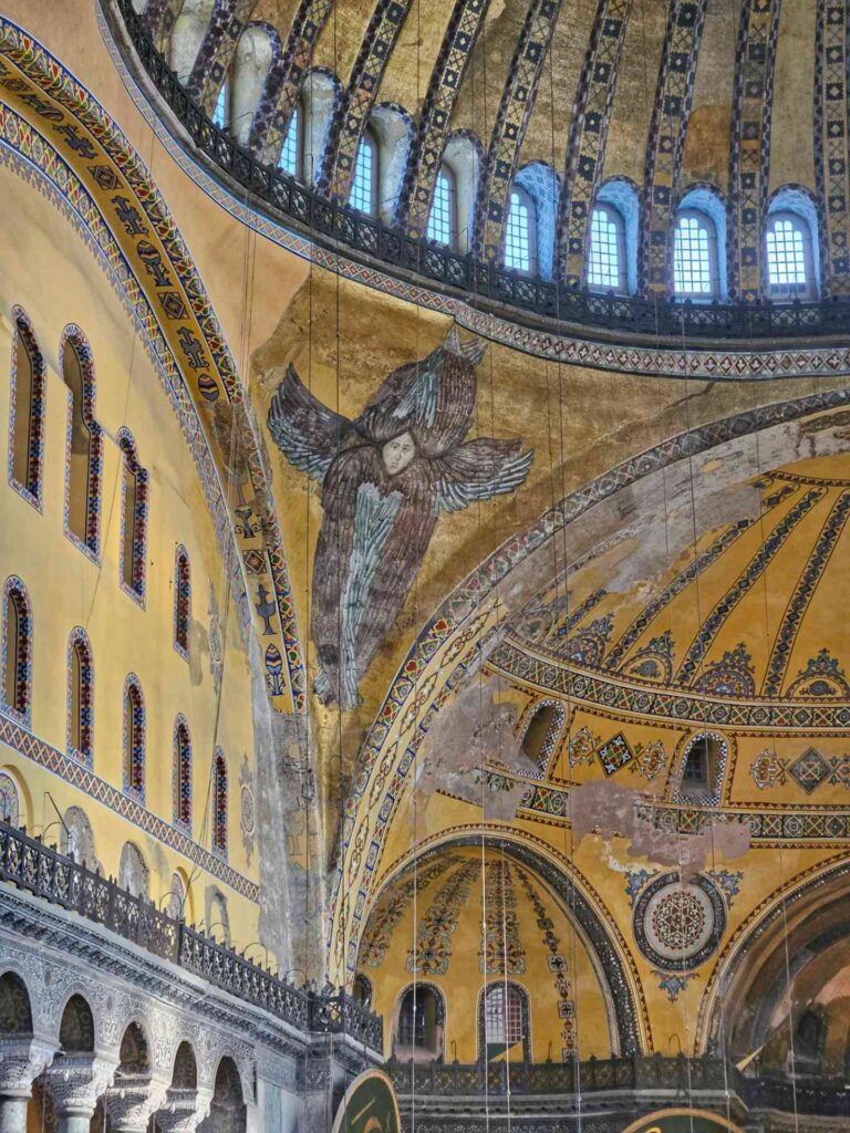 Hagia Sophia seraphim mosaic